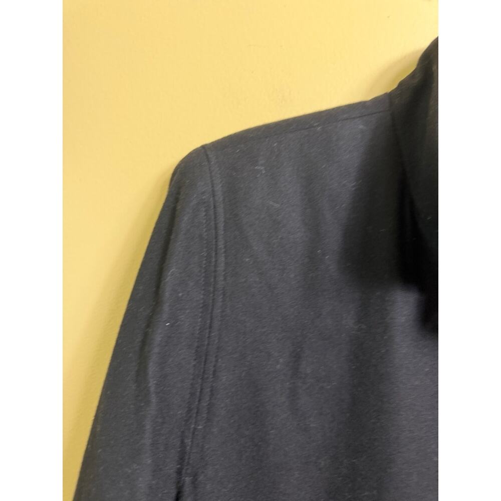 Harve Bernard full length wool blend maxi coat. Black. Size 16 - Picture 5 of 10
